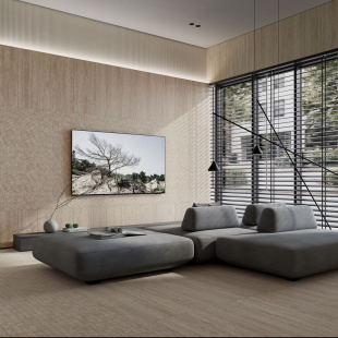 Плитка Kerama Marazzi Руссильон бежевый матовый обрезной декор  (30х60) арт. KMD3STA110BR